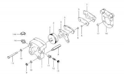 SESTAVA BRZD CLEVELAND 30-65