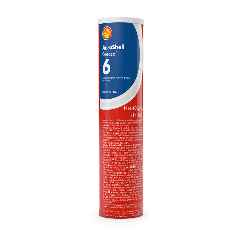 550043642 AEROSHELL 6 TUBKA 14OZ 