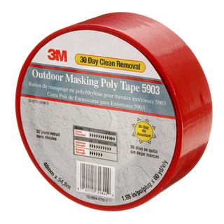 7000049309 3M MASKING POLY TAPE 5903 (ČERVENÁ)