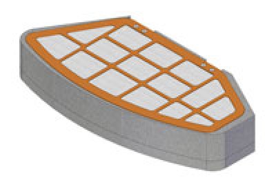 BRACKETT BA2605L FILTRAČNÍ VLOŽKA