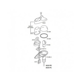 WHELEN A406 SESTAVA BLESKOVÉ TUBE 36-0261100-00