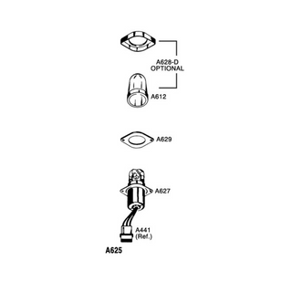 WHELEN A627 SESTAVA BLESKOVÉ TUBE 02-0370338-00