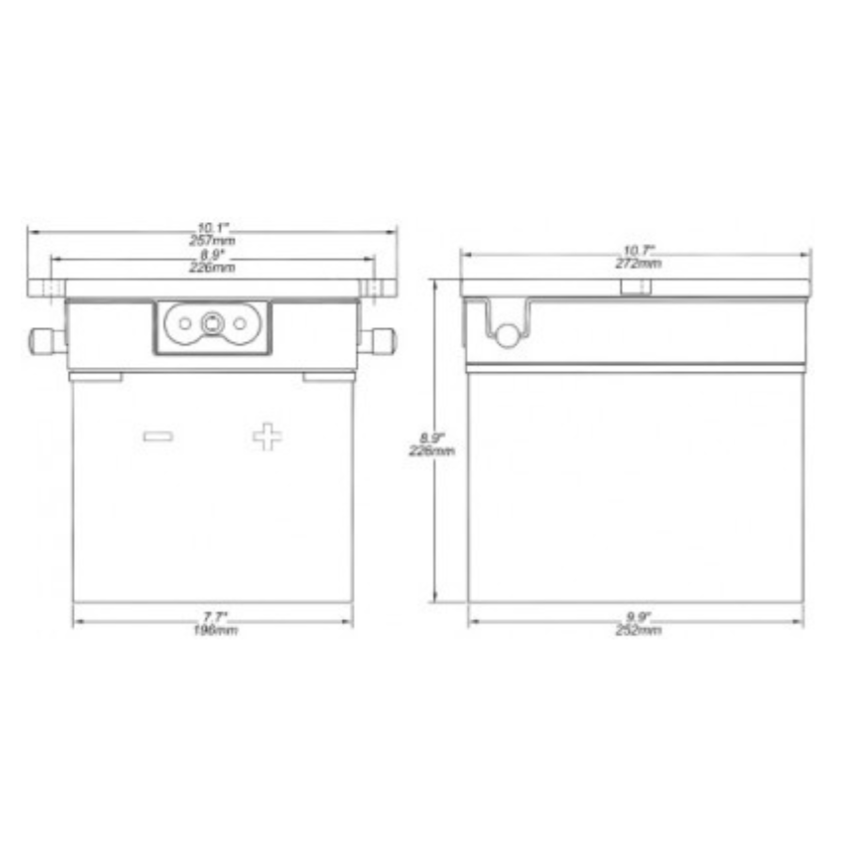 UTĚSNĚNÁ BATERIE GILL M83769/4-1