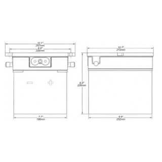 UTĚSNĚNÁ BATERIE GILL M83769/4-1