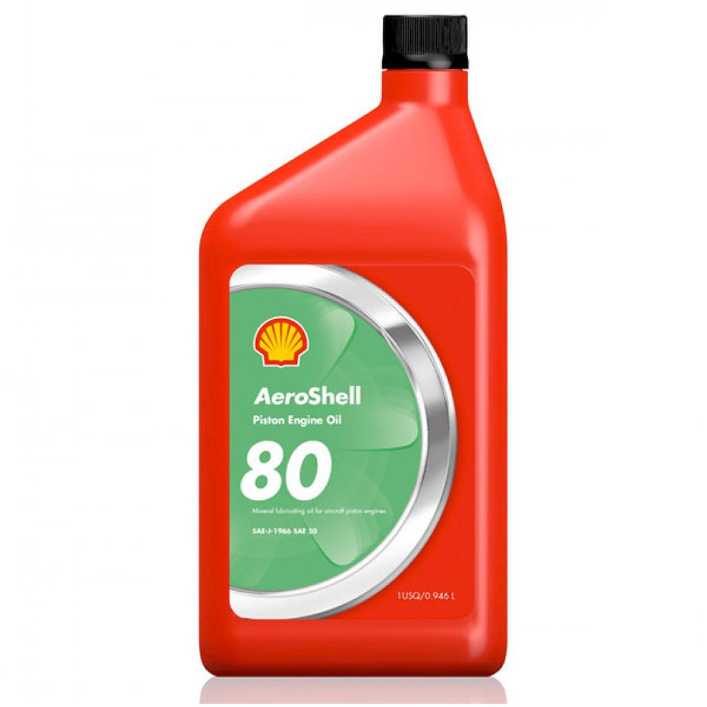 550050831 AEROSHELL LETECKÝ OLEJ 80 SAE 40 MINERÁLNÍ OLEJ 