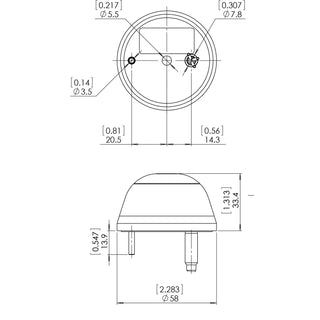 AVEO REDBARON MINI LED LIGHT 