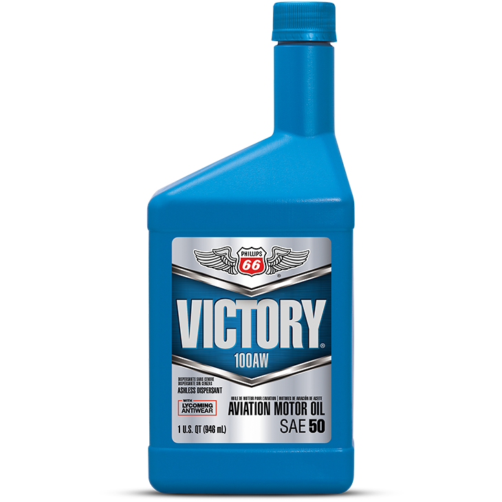 1059152 PHILLIPS 66 LETECKÝ OLEJ VICTORY 100AW, 1 litr 